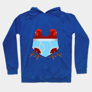 Chickens in pants. Hoodie